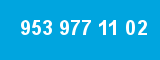 953 977 11 02 953 977 11 02